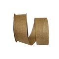 Reliant Ribbon 20.5 in. 20 Yards Burlap Ribbon, Taupe 3220-964-40H